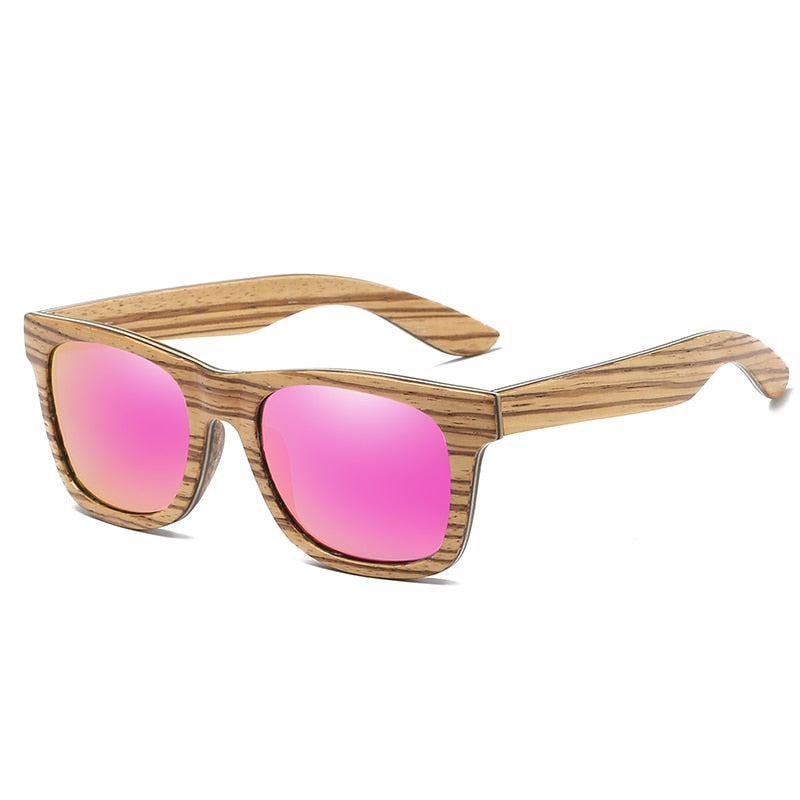 Handgefertigte Holz-Sonnenbrille für Frauen und Männer