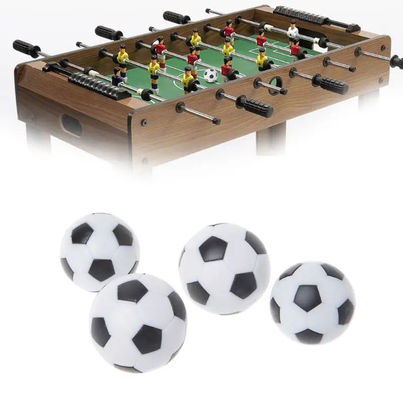 2pcs Resin Foosball Table Soccer Ball Indoor Games