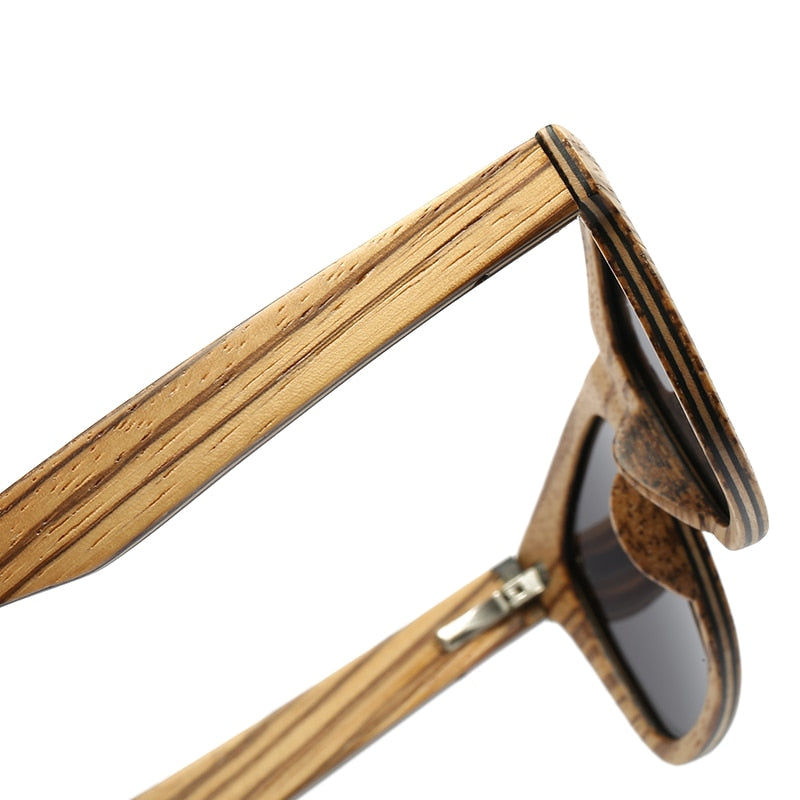 Handgefertigte Holz-Sonnenbrille für Frauen und Männer