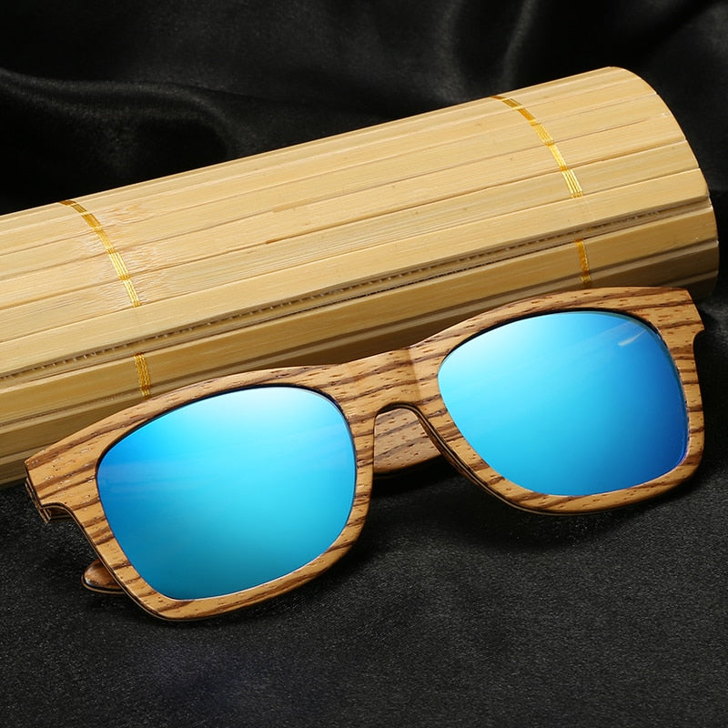 Handgefertigte Holz-Sonnenbrille für Frauen und Männer