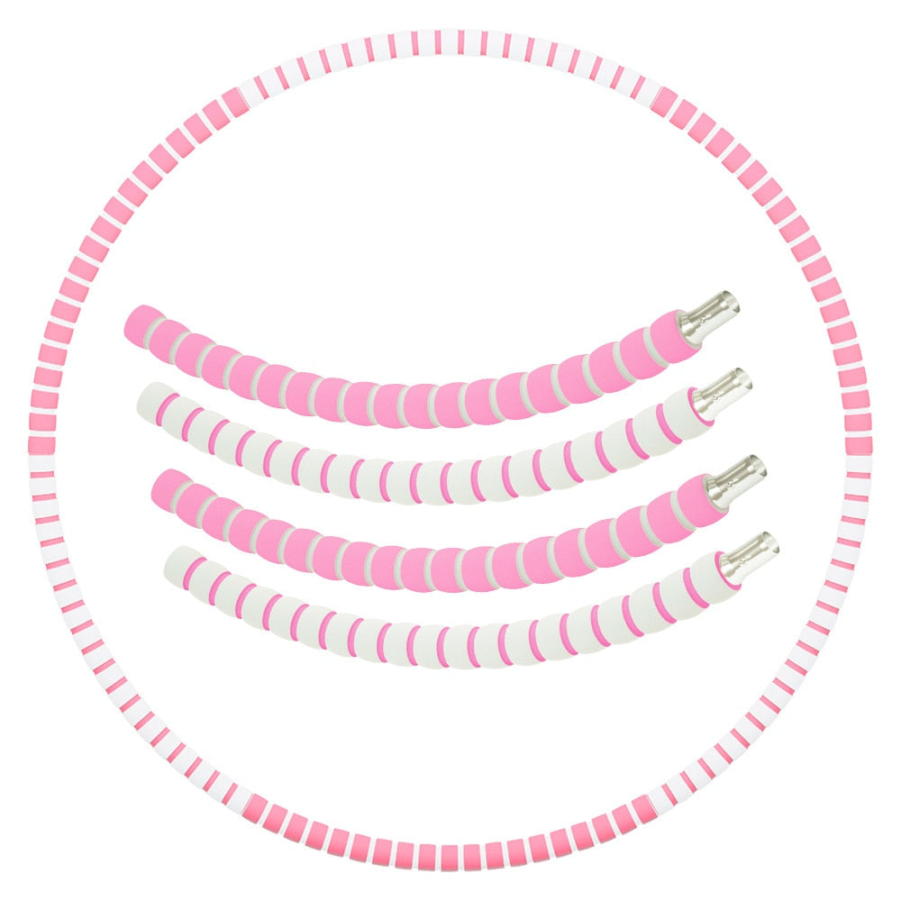 Stainless steel sports hula hoop for weight loss