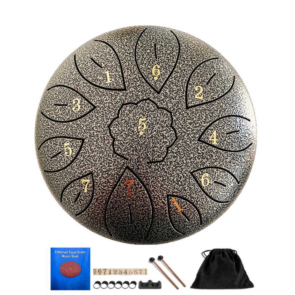 8-11 Tongue Drum Tuning 6" Steel Tongue Drum Kits