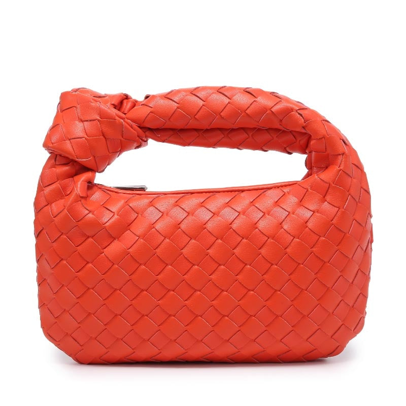2021 Luxury Woven Leather Shoulder Bag