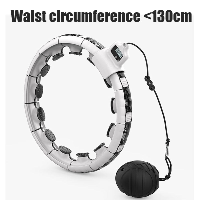 Smart Sport Hula Hoop with Massage Ball and Magnet