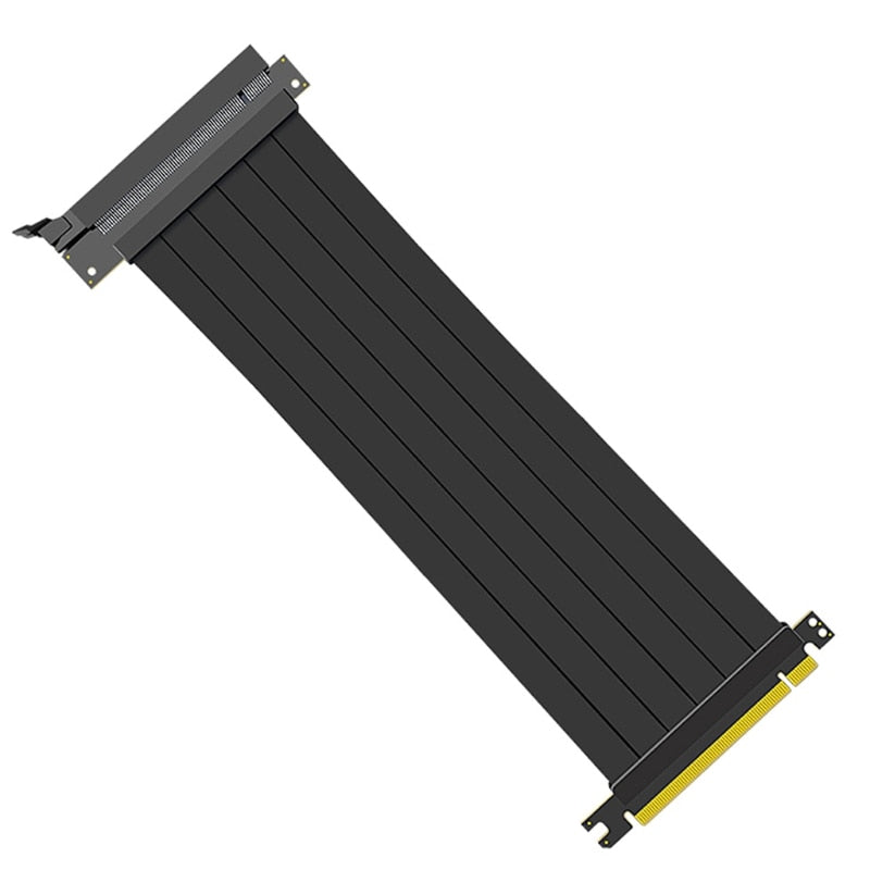PCIe X16 Riser Cable for Graphics Card - Shielded, Antijam - GPU AXYB