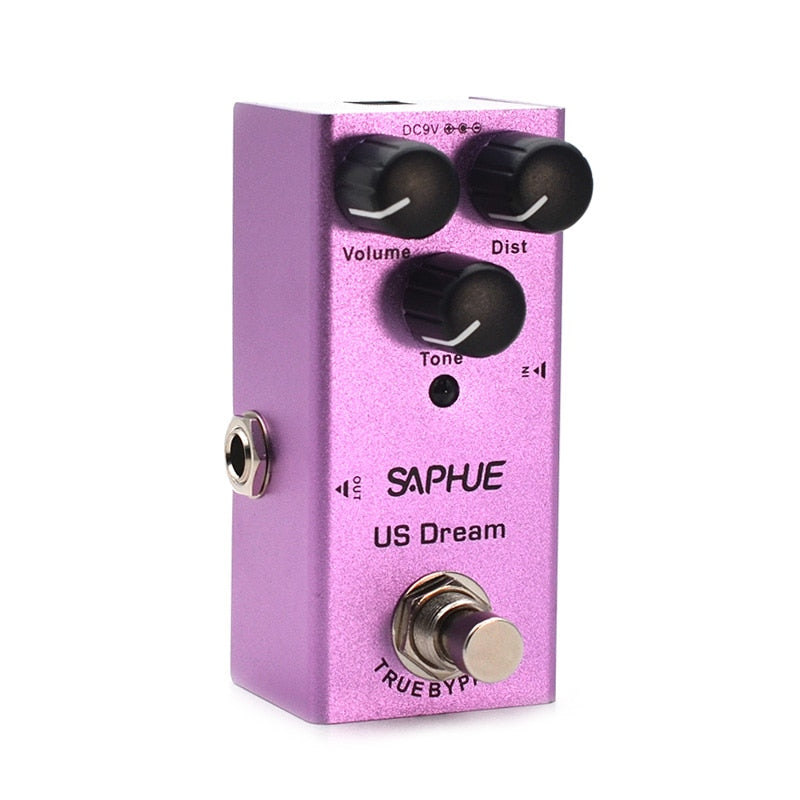 SAPHUE E-Gitarren-Pedal Vintage Crunch-Verzerrung