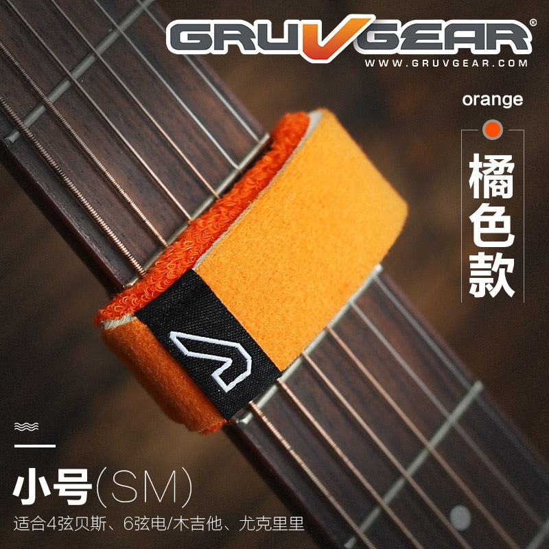 Gruv Gear FretWraps - Schnurschlagdämpfer für Bass, Akustikgitarre, Ukulele - Einzelpackung