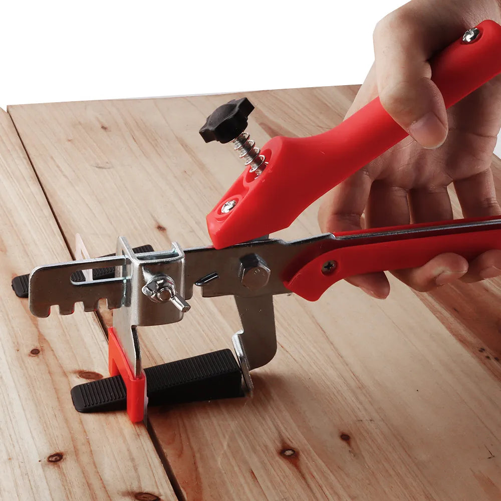 401pcs tile leveling system 1mm/1.5mm/2mm/2.5mm/3mm 300pcs clips+100pcs wedges +1pcs pliers plastic tile spacers tiling tools