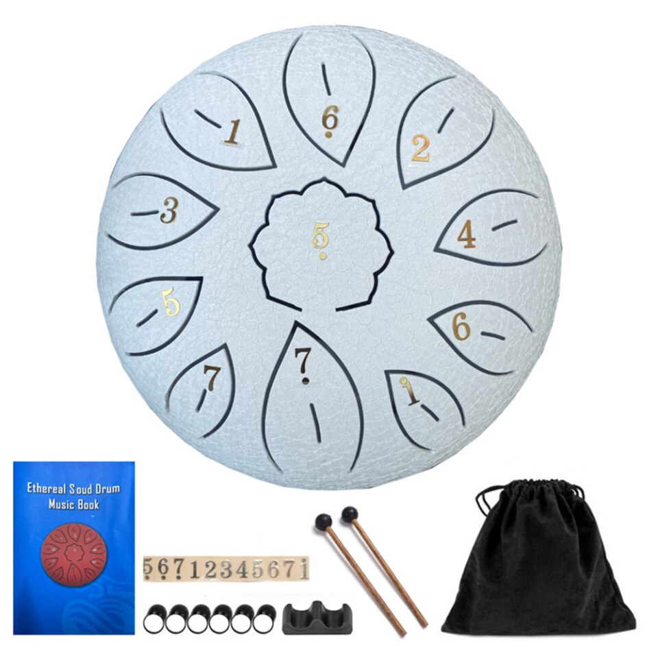 8-11 Tongue Drum Tuning 6" Steel Tongue Drum Kits