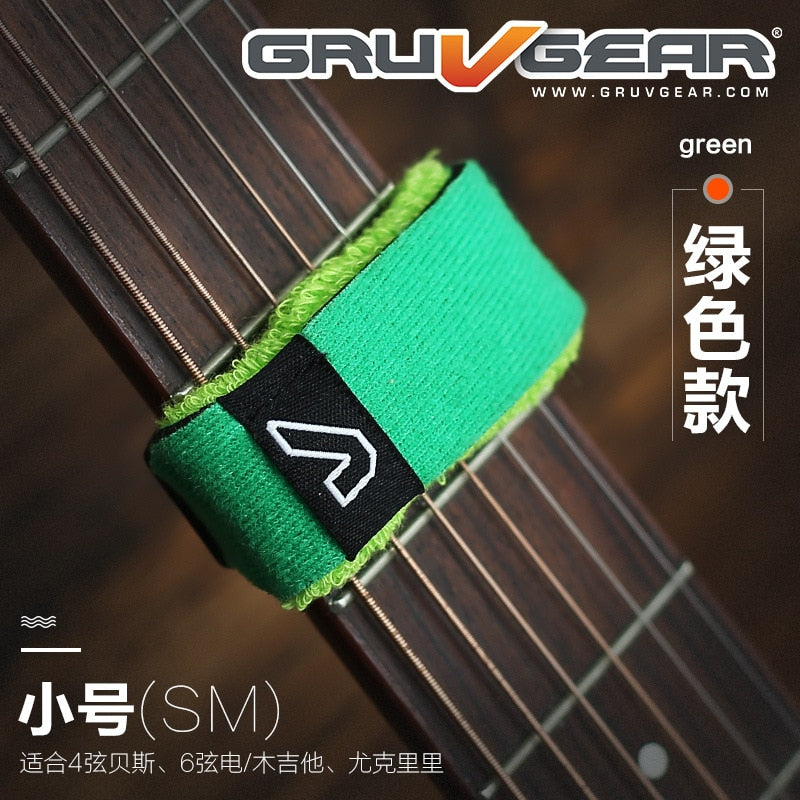 Gruv Gear FretWraps - Schnurschlagdämpfer für Bass, Akustikgitarre, Ukulele - Einzelpackung