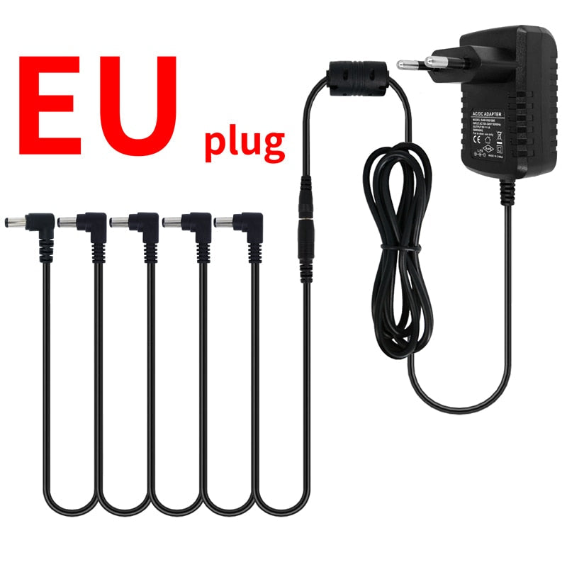 5-Wege-E-Gitarren-Effektpedal Stromzubehör