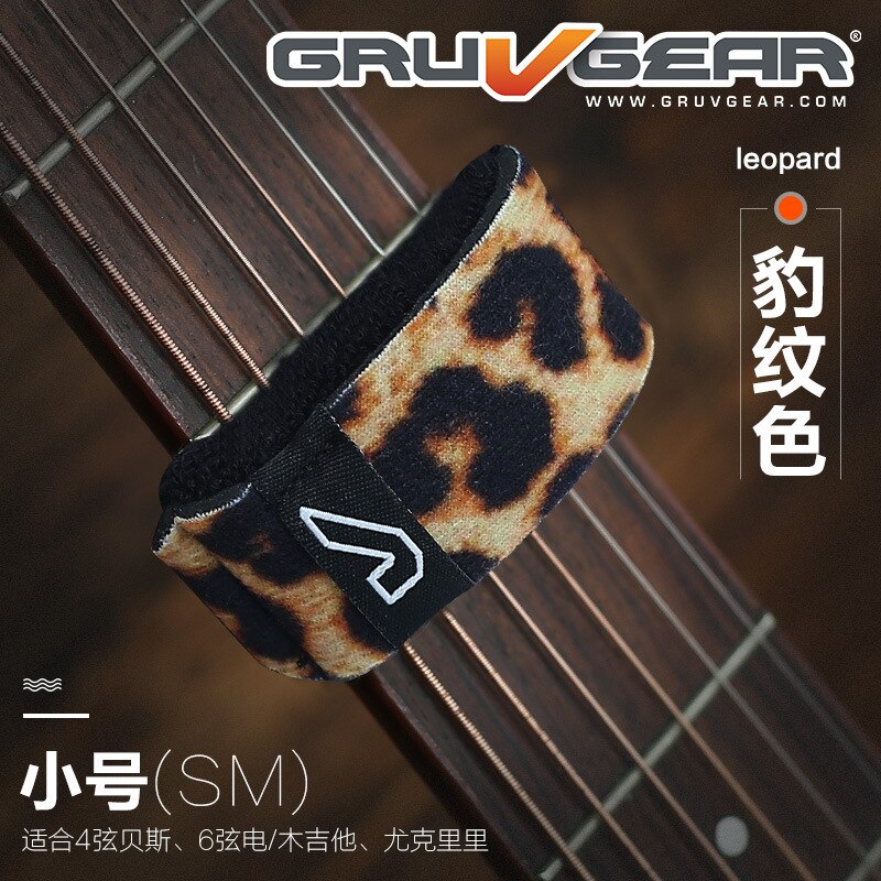 Gruv Gear FretWraps - Schnurschlagdämpfer für Bass, Akustikgitarre, Ukulele - Einzelpackung