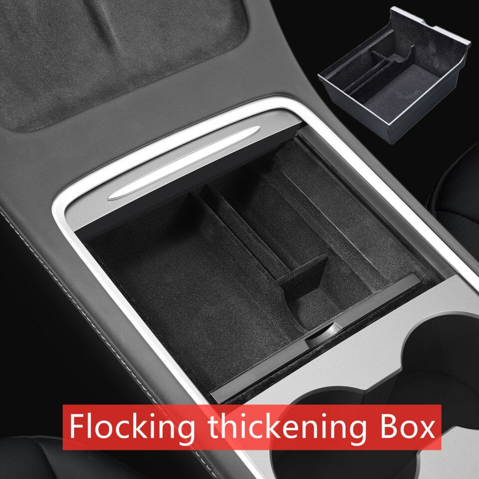 Boîte de rangement TEFUN pour Tesla Model 3 Y 2021