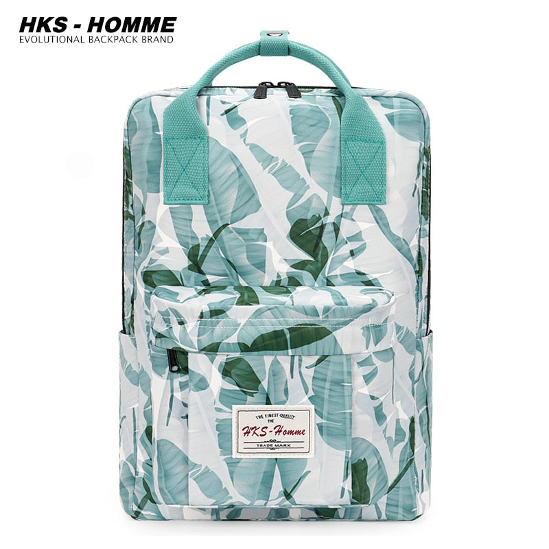 Fashion 2021: Women Canvas Backpack, Waterproof, Laptop, School