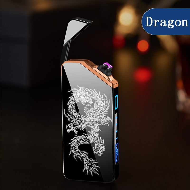 Dual ARC USB Plasma Lighter, electrically rechargeable