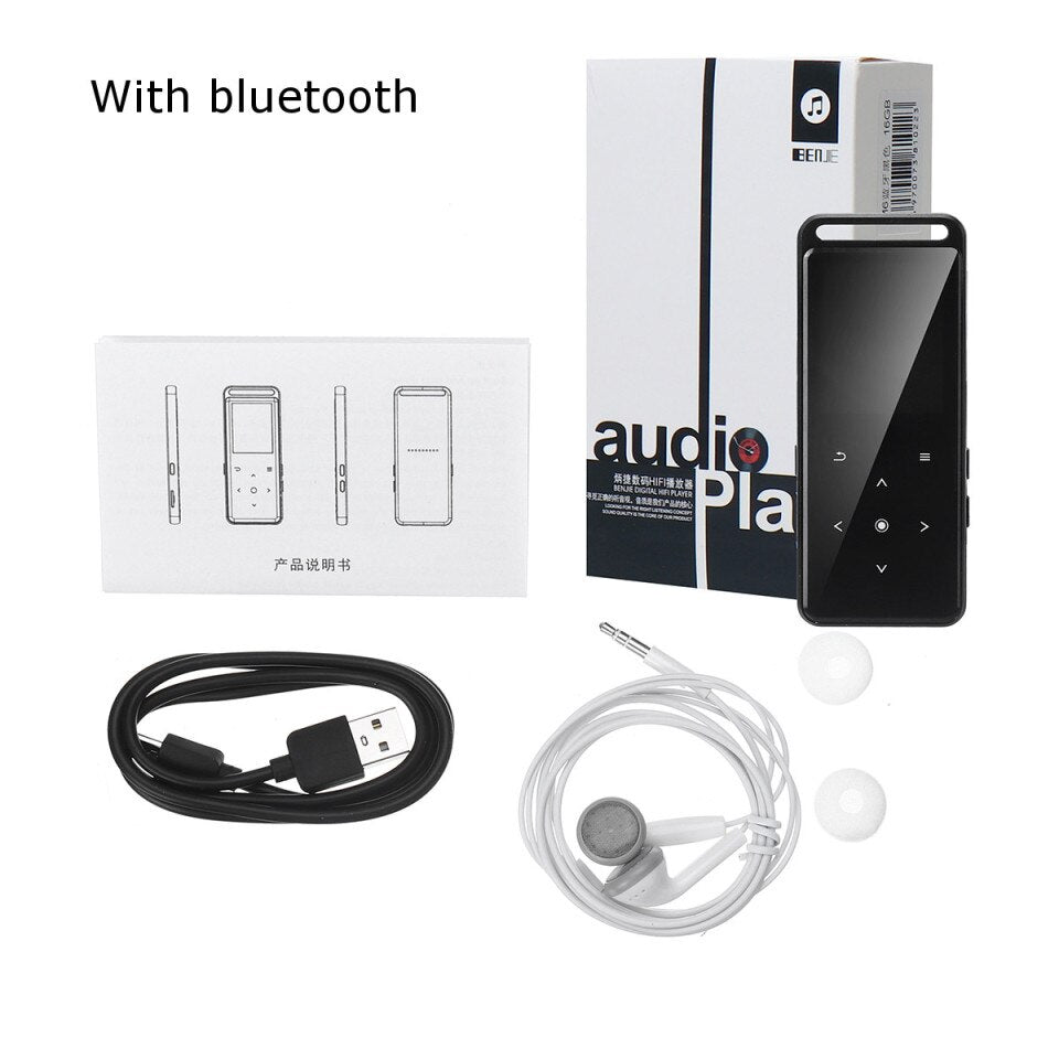 16GB MP3 Bluetooth Headphones HiFi Fm Radio USB MP 4 HiFi Music Player Voice Recording