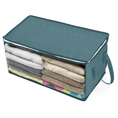 Sac de rangement de couette pliable pour les vêtements