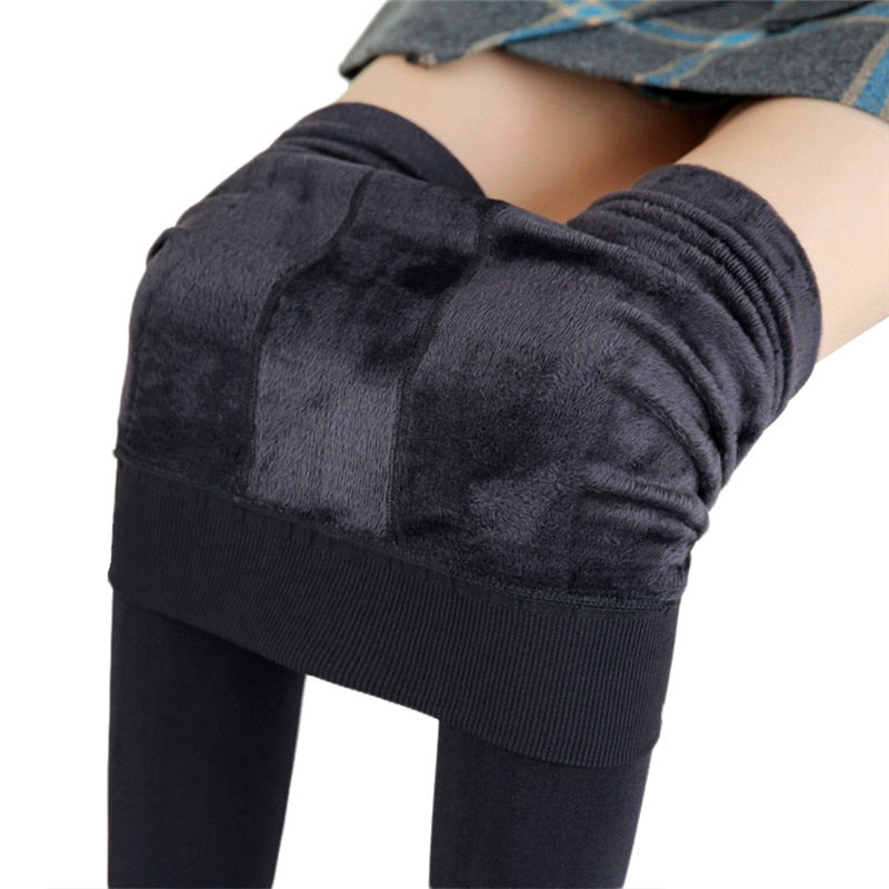 Warme Fleece-Leggings