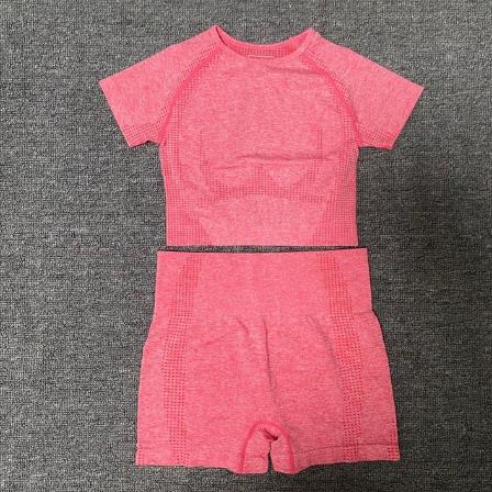 2er-Set Damen Sportanzug Yoga-Set Fitnessstudio Outfit