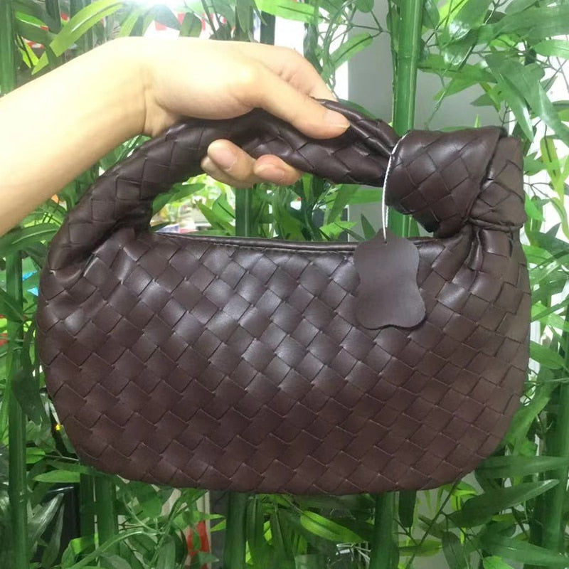 2021 Luxury Woven Leather Shoulder Bag