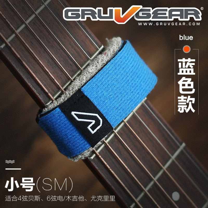 Gruv Gear FretWraps - Schnurschlagdämpfer für Bass, Akustikgitarre, Ukulele - Einzelpackung