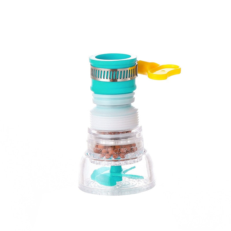 360° adjustable faucet filter