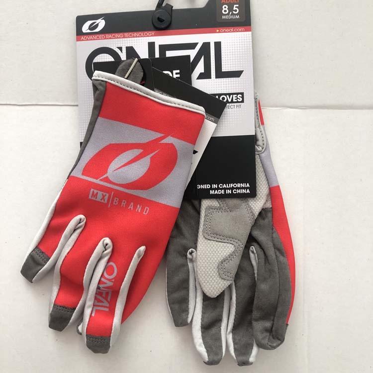 ONEAL Sommer Geländemotorradhandschuhe, Anti-Sturz & Anti-Rutsch, atmungsaktiv
