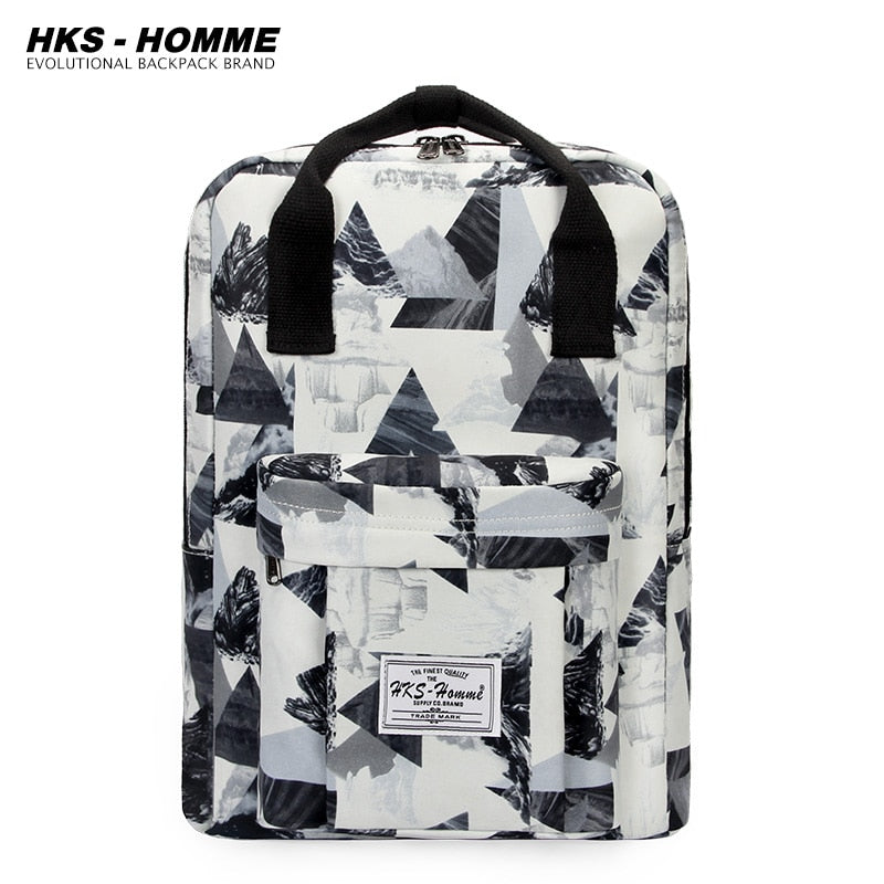 Fashion 2021: Women Canvas Backpack, Waterproof, Laptop, School