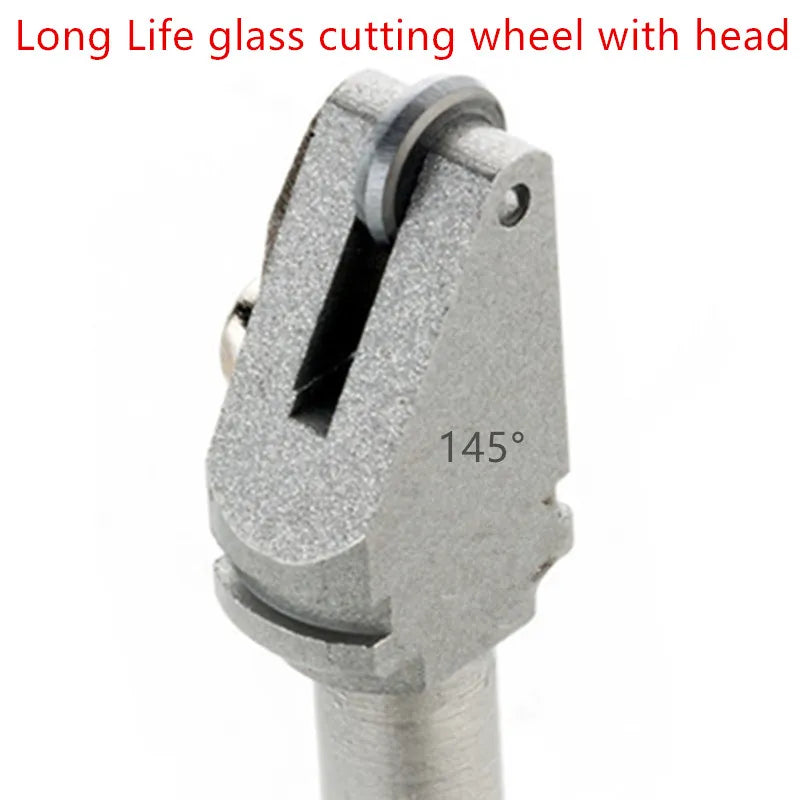 Glass Cutter Tools cnc Tungsten Carbide Cutting Wheels Replacement Head Holder for Float Glass Ceramic Mirror Machine Cutting