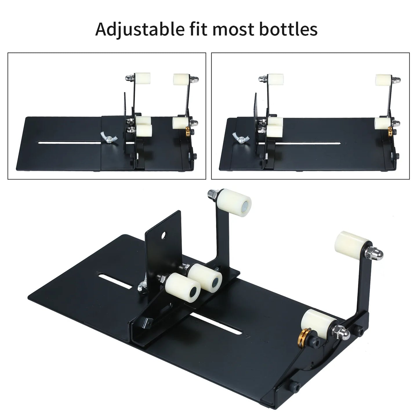 DIY Glass Bottle Cutter Tool Square Round Wine Beer Glass Sculptures Cutting Machine for Beer Glass