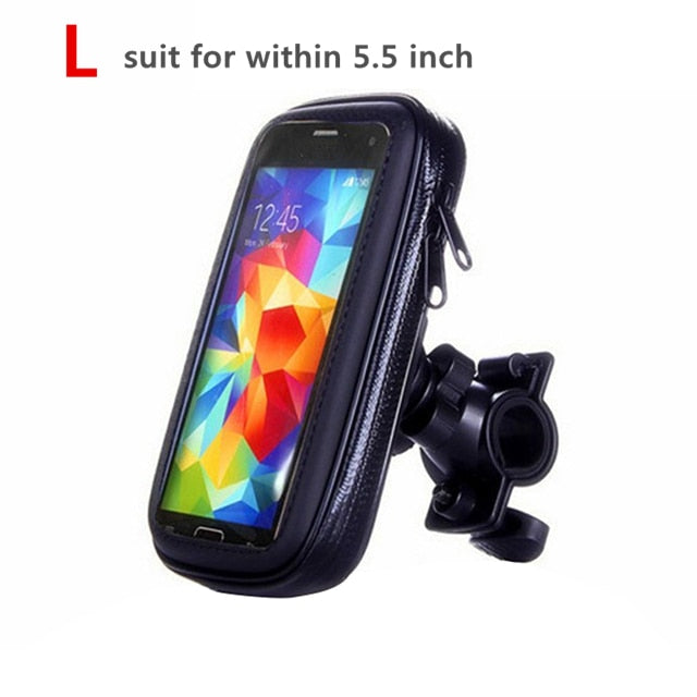 Bicycle Motorcycle Phone Holder Waterproof Bag for iPhone Xs 11 Samsung s8 s9