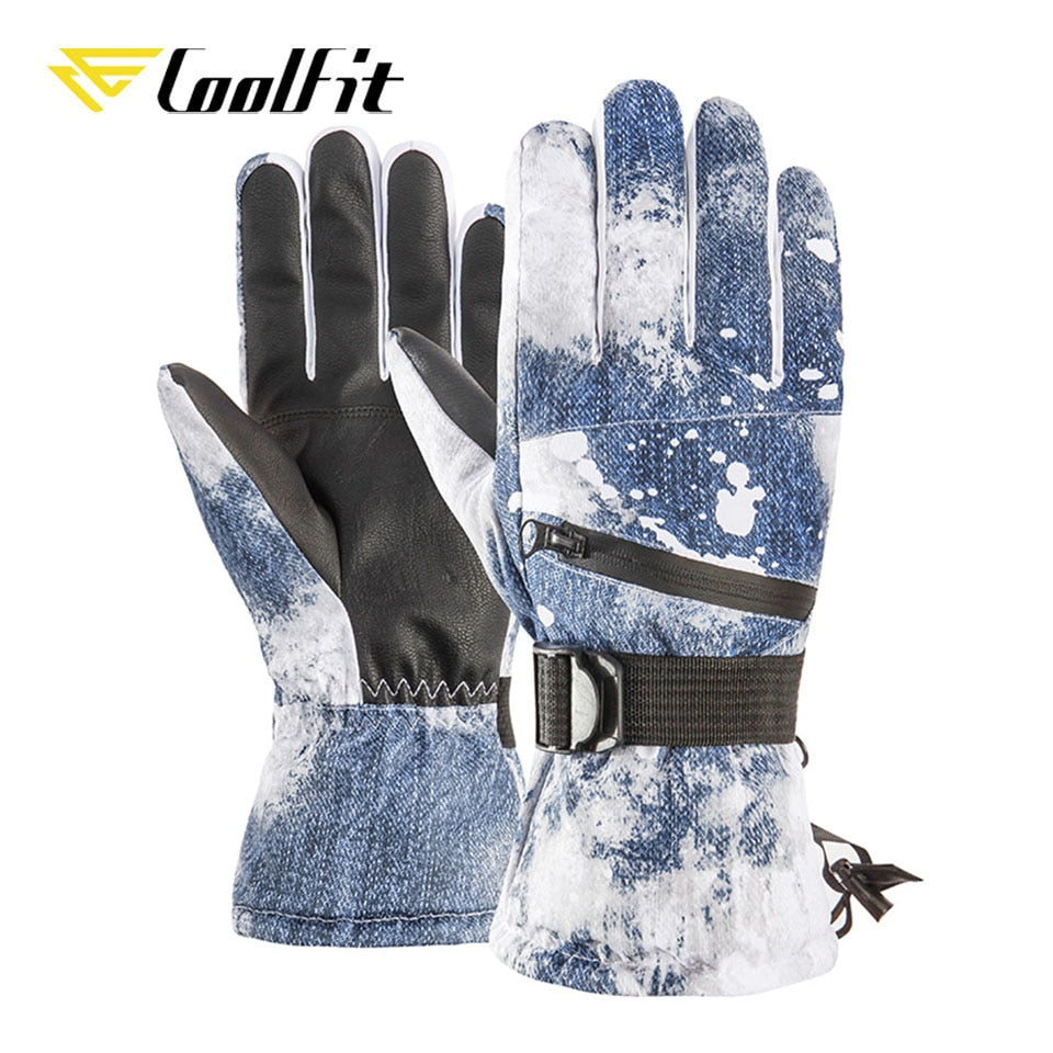 CoolFit Ski Gloves, waterproof, warm