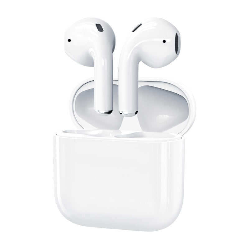 Bluetooth 5.0 TWS Ohrhörer + Ladebox, wasserdicht, Lautstärkeregler, Freisprecheinrichtung