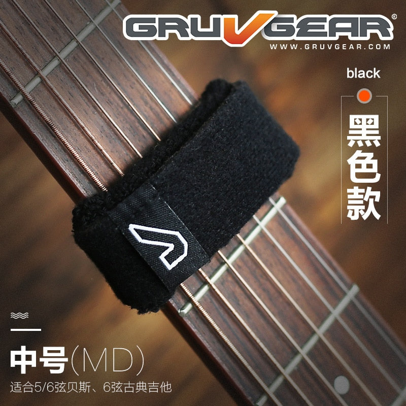 Gruv Gear FretWraps - Schnurschlagdämpfer für Bass, Akustikgitarre, Ukulele - Einzelpackung
