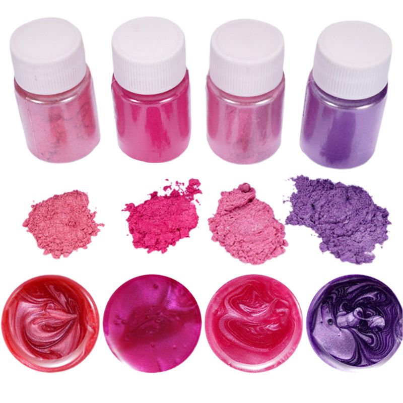 24 pcs. DIY pearl mica epoxy resin dye