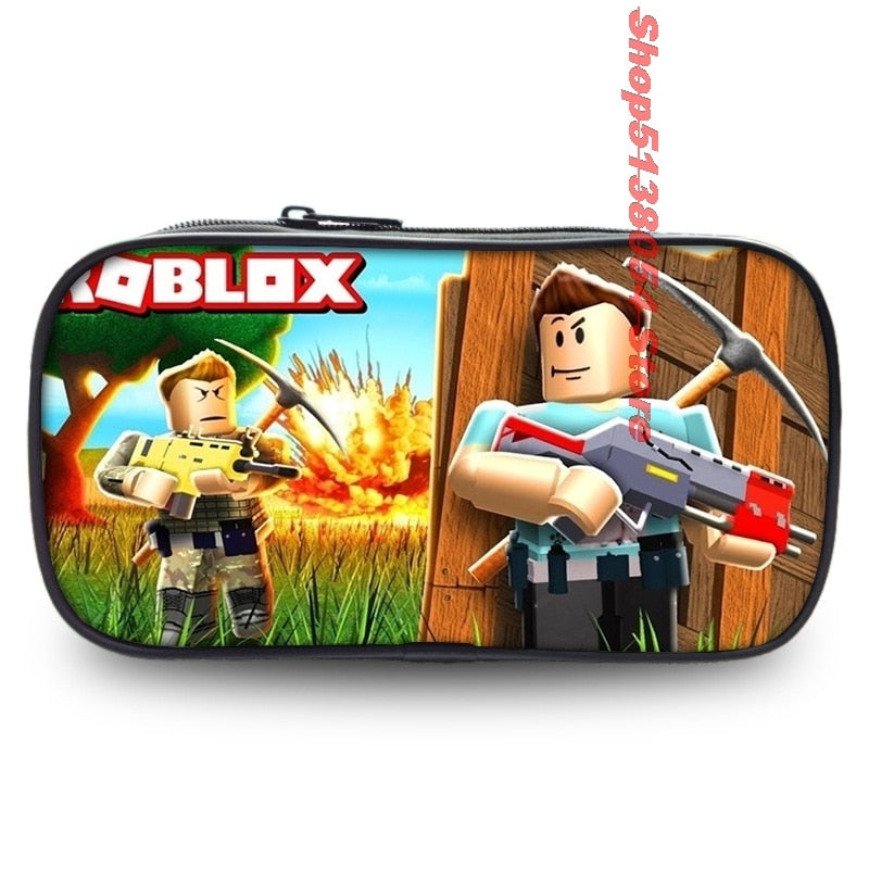 ROBLOX Stiftemäppchen Twill Segeltuch mit Reißverschluss