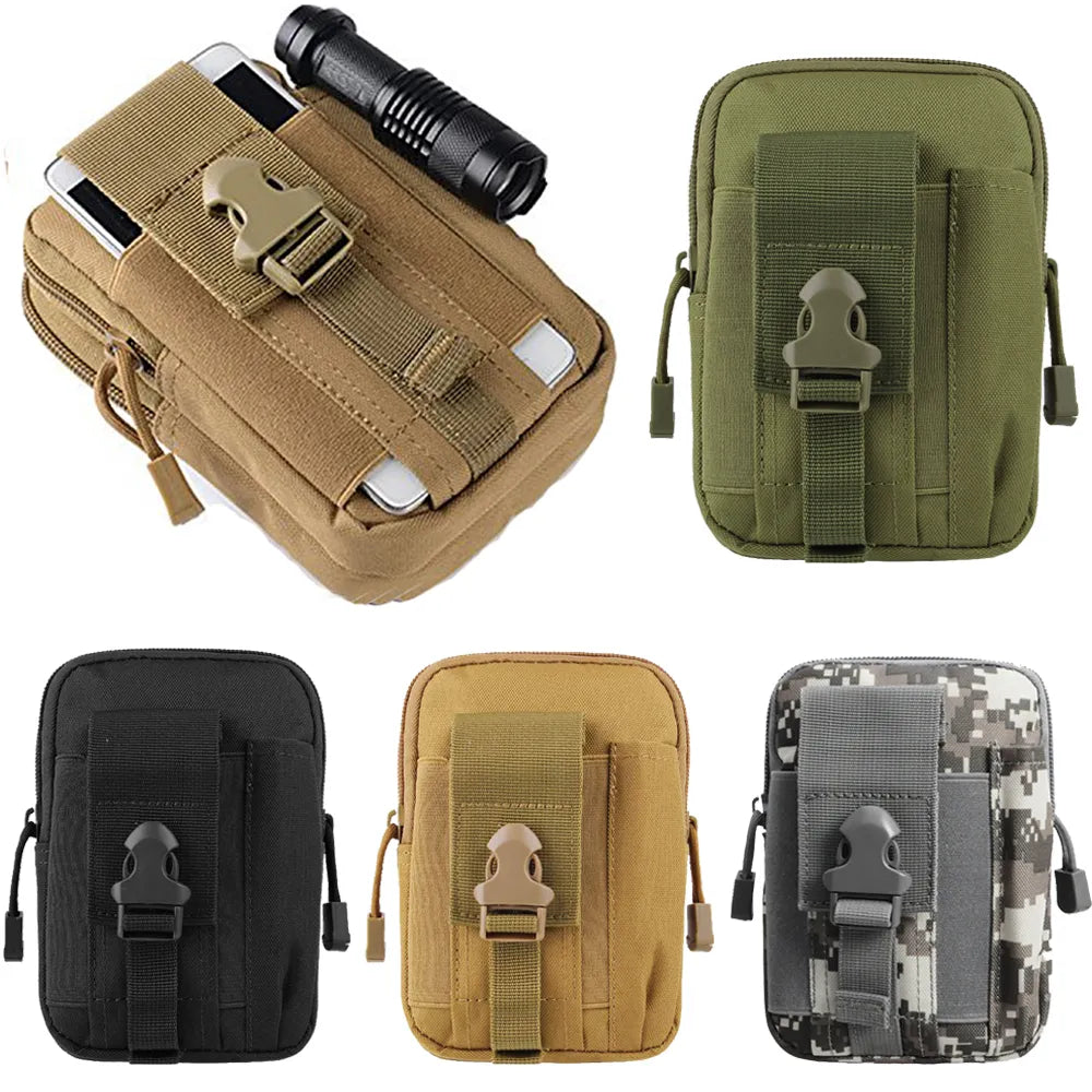 Outdoor military tactical bag waterproof camping belt bag sports for travel hiking