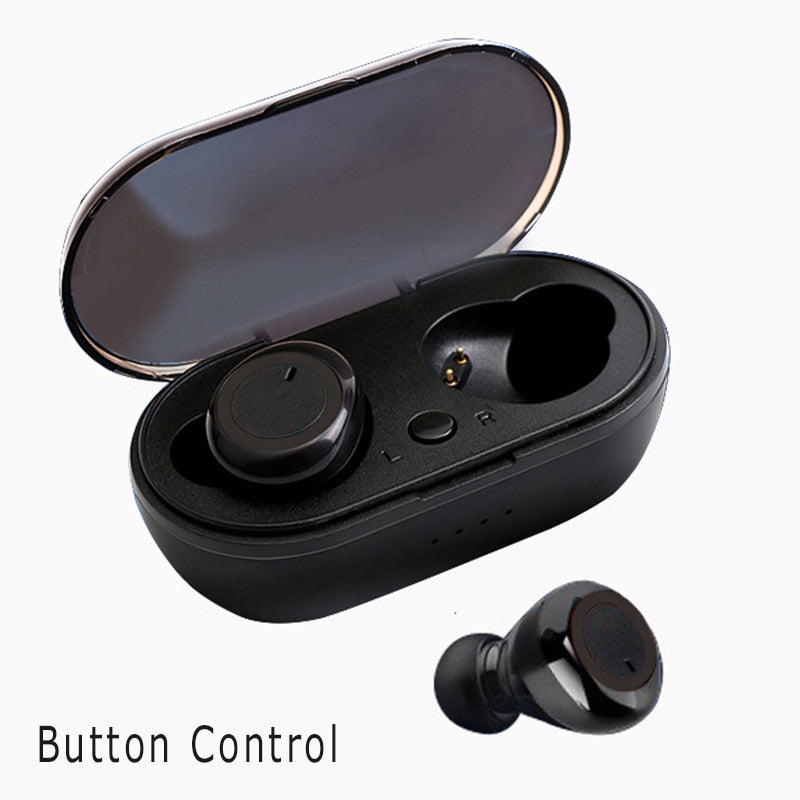 Écouteurs Bluetooth Y50 TWS 5.0 Écouteurs sans fil à basses profondes étanches