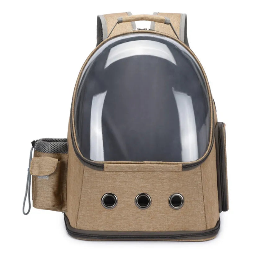 Cat Carrier Backpack Space Capsule Bubble Breathable Portable for Travel and Hiking