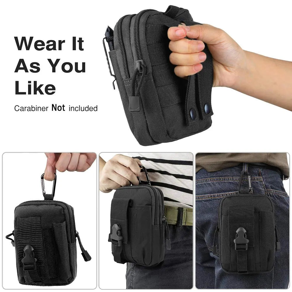Outdoor military tactical bag waterproof camping belt bag sports for travel hiking