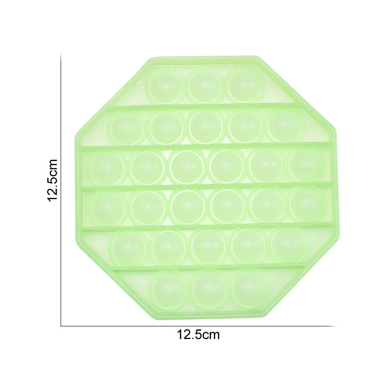 Regenbogen Push Bubble Popit Fidget