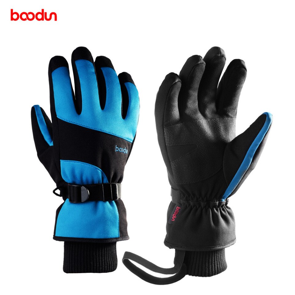 Boodun Winter Snowboard Gloves - Waterproof, Windproof, Warm - Ski Skiing Gloves