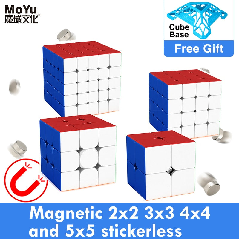 GAN Cube Moyu Meilong M 2x2x2 3x3x3 4x4x4 5x5x5