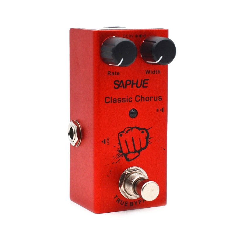 SAPHUE E-Gitarren-Pedal Vintage Crunch-Verzerrung