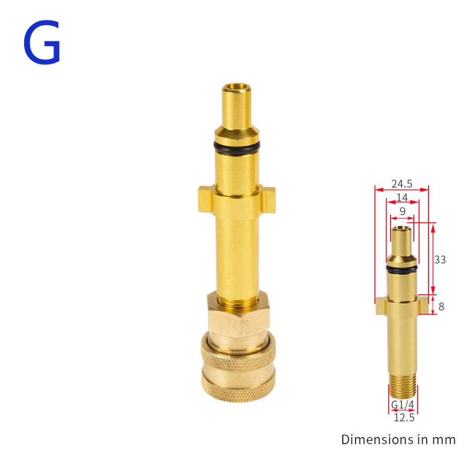 High-pressure cleaner adapter 1-4" for Karcher