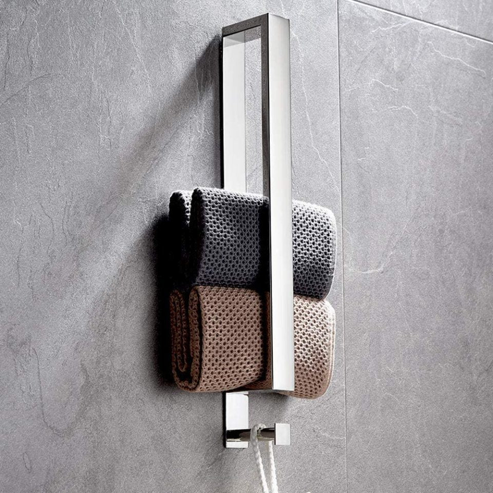 40cm stainless steel towel holder for bathroom and kitchen
