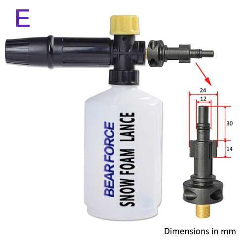 Foam cannon for Karcher Kranzle Interskol Elitech Huter Gerni Stihl high pressure cleaners