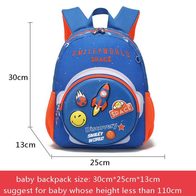 Heiße 3D Cartoon Tier Baby Rucksäcke für Kinder
