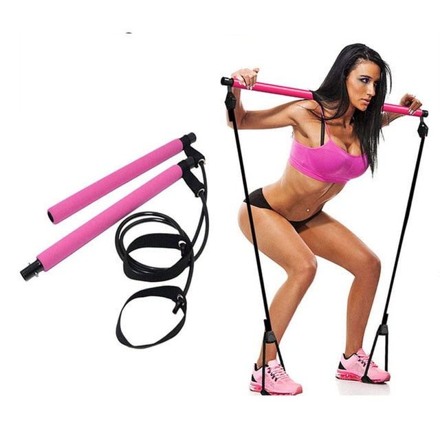 Pilates Bar Kit + Widerstandsbänder