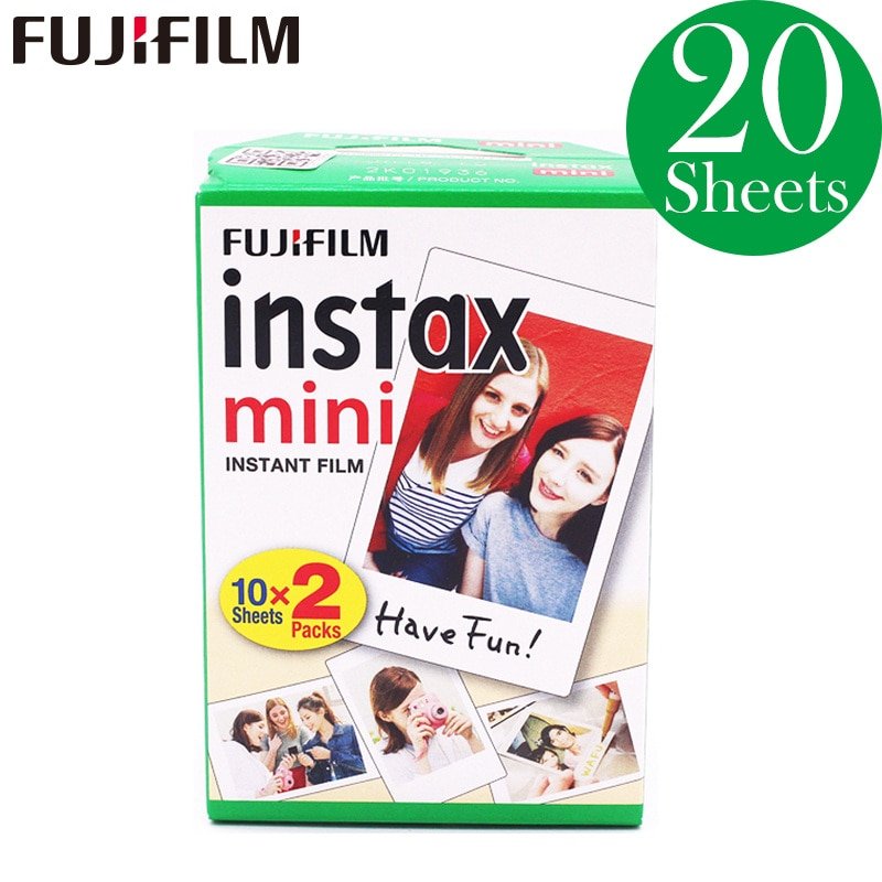 10-100 Sheets Fujifilm instax mini 9 mini11 Film white Edge 3 inch wide film for instant camera mini 8 7s 25 50s 90 photo paper